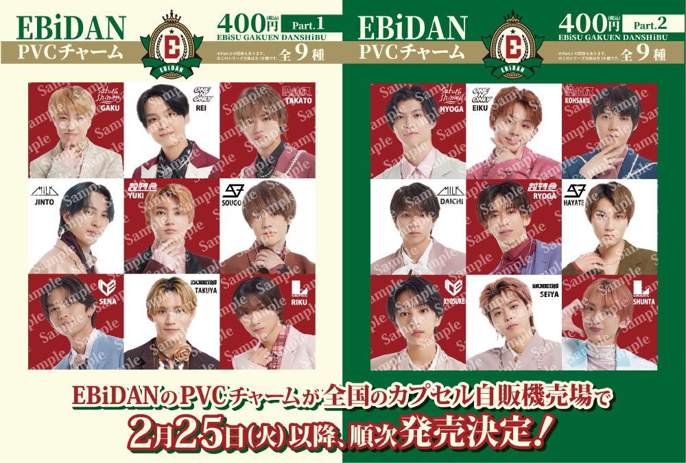 EBiDANグループとして初となる『EBiDAN カード付きウエハース
