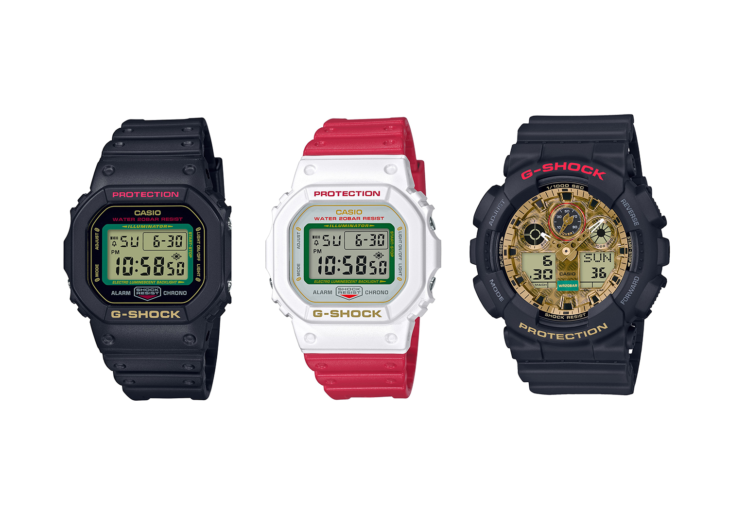 限定特価】 G-shock 招き猫 大行首 腕時計(デジタル) - www 