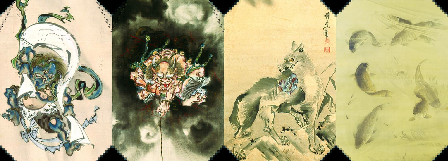ヨウジヤマモトGround Y×幕末・明治絵師「河鍋暁斎」がコラボ！色 