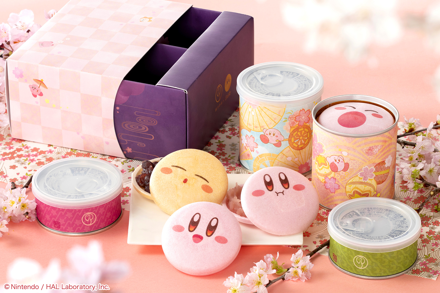ピンクの最中と桜あんが仲間入り！星のカービィ最中が春バージョンに 