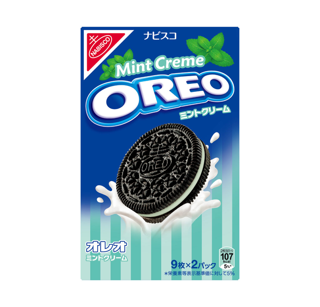 “オレオ”オリジナルシリーズ初!ミント感アップした「オレオ ミントクリーム」4/6(月)発売 | Emo!miu|エモミュー