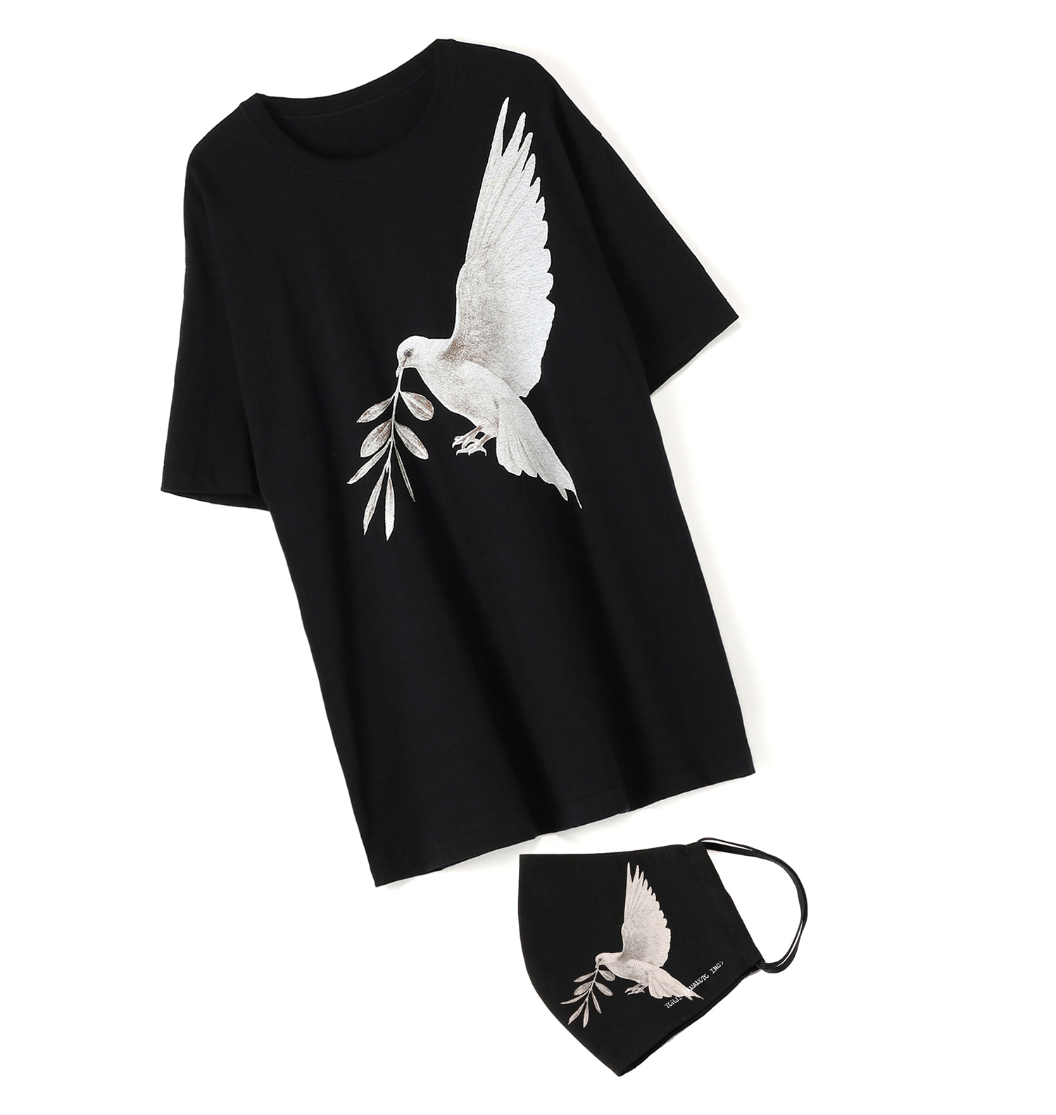 オンライン限定「YOHJI YAMAMOTO+NOIR x 画家 内田すずめ」の“Tシャツ+ 