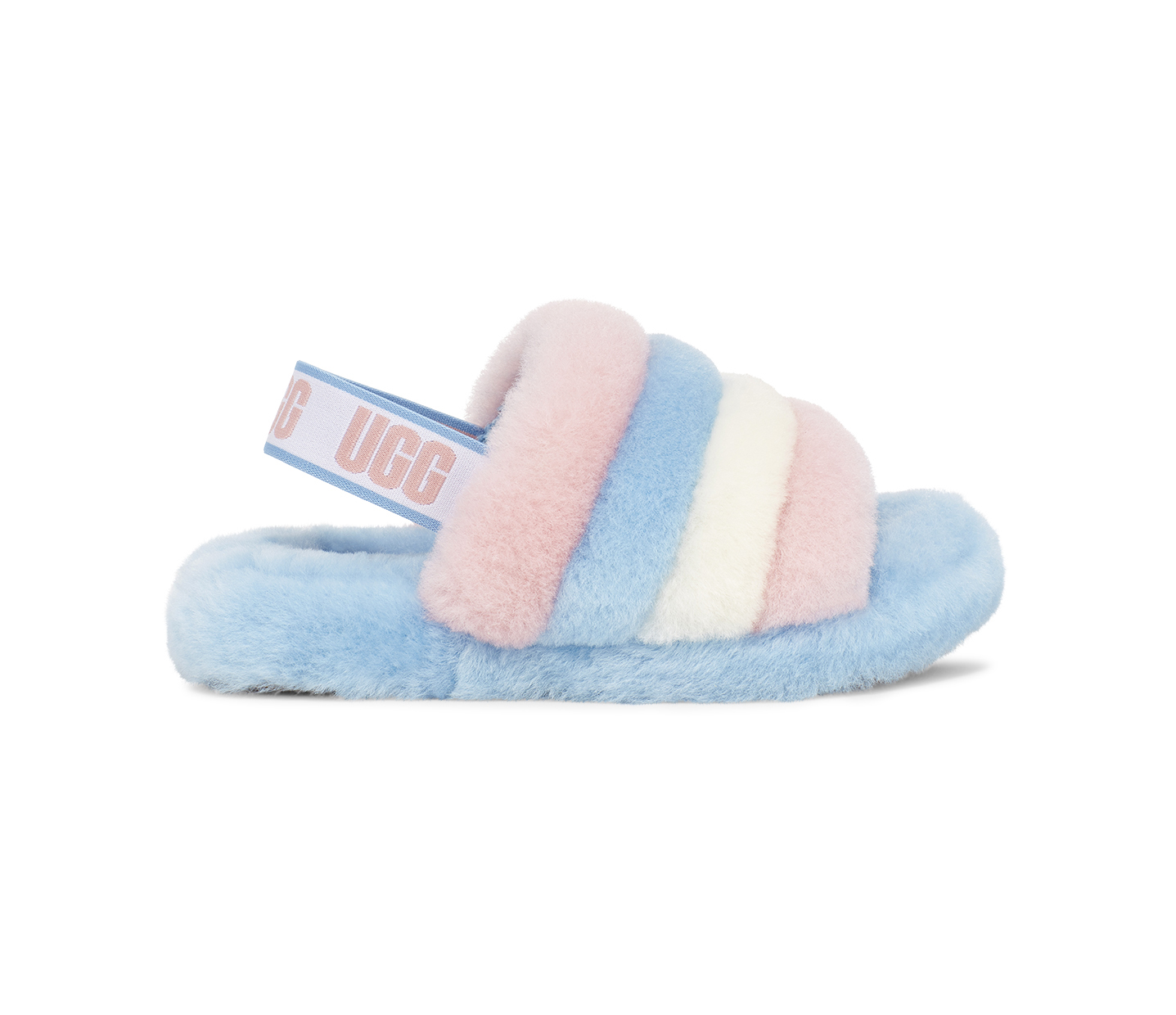 UGG(アグ)、ピンクやパステルストライプなどの厚底サンダルに新作 