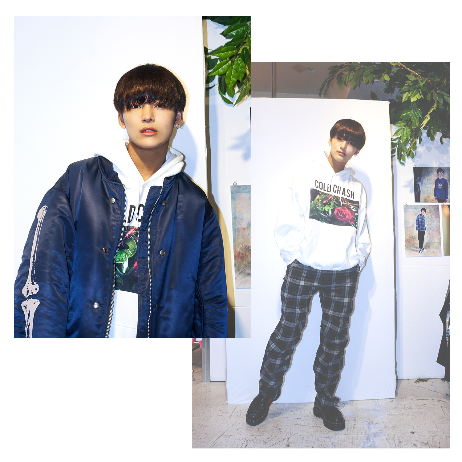 MILKBOY【2020 WINTER COLLECTION】展示会レポ＜黒峰麗×植村颯太 
