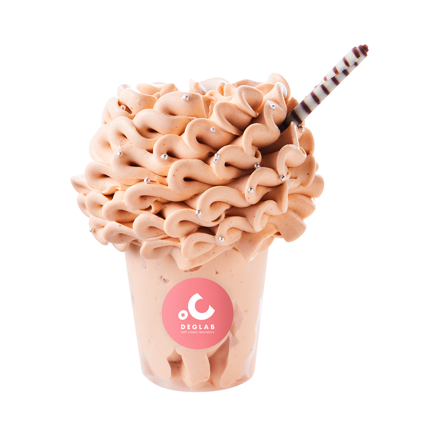 ディグラボ ソフトクリーム研究所 エアリーソフトクリーム マロン 秋らしいこっくり濃厚マロン Emo Miu エモミュー