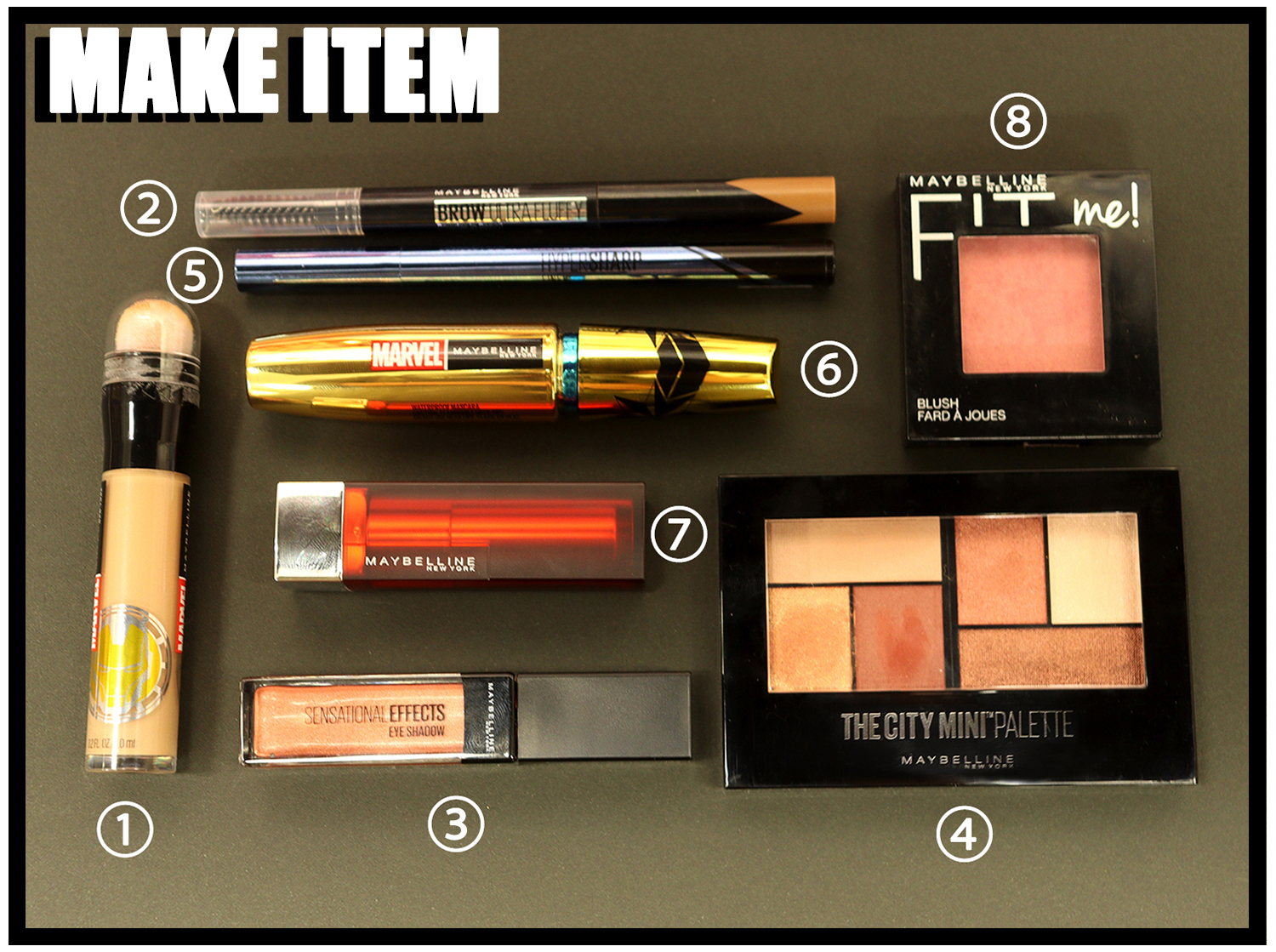 New エモいメイベリン 生配信 新mcにlolのmocaちゃん就任 メイベリン マーベルコレクションでヒーロールックメイクに挑戦 Emo Miu エモミュー