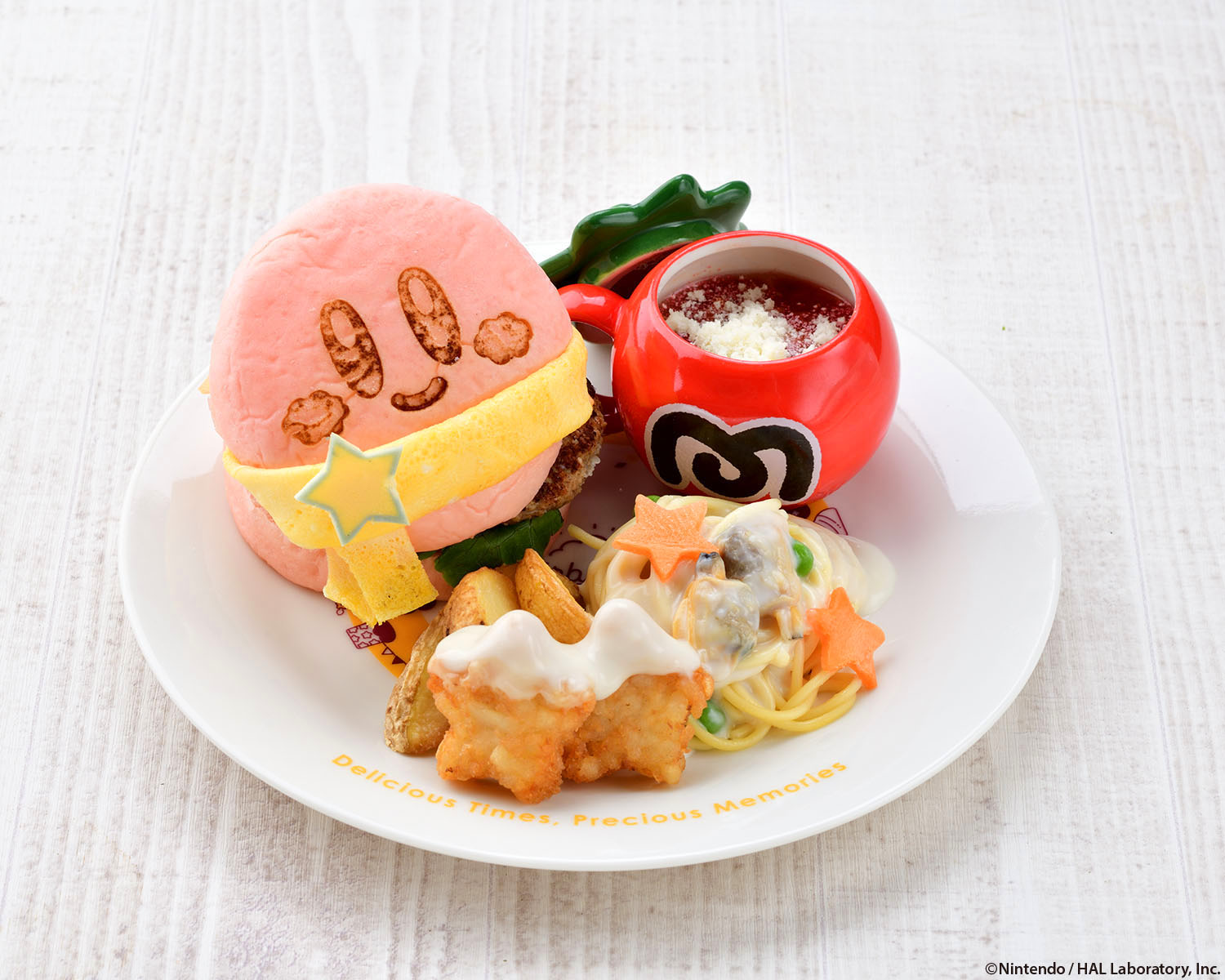 マフラーを巻いたバーガーにカービィカフェ初の和風デザートも カービィカフェ Winter 開催 Emo Miu エモミュー