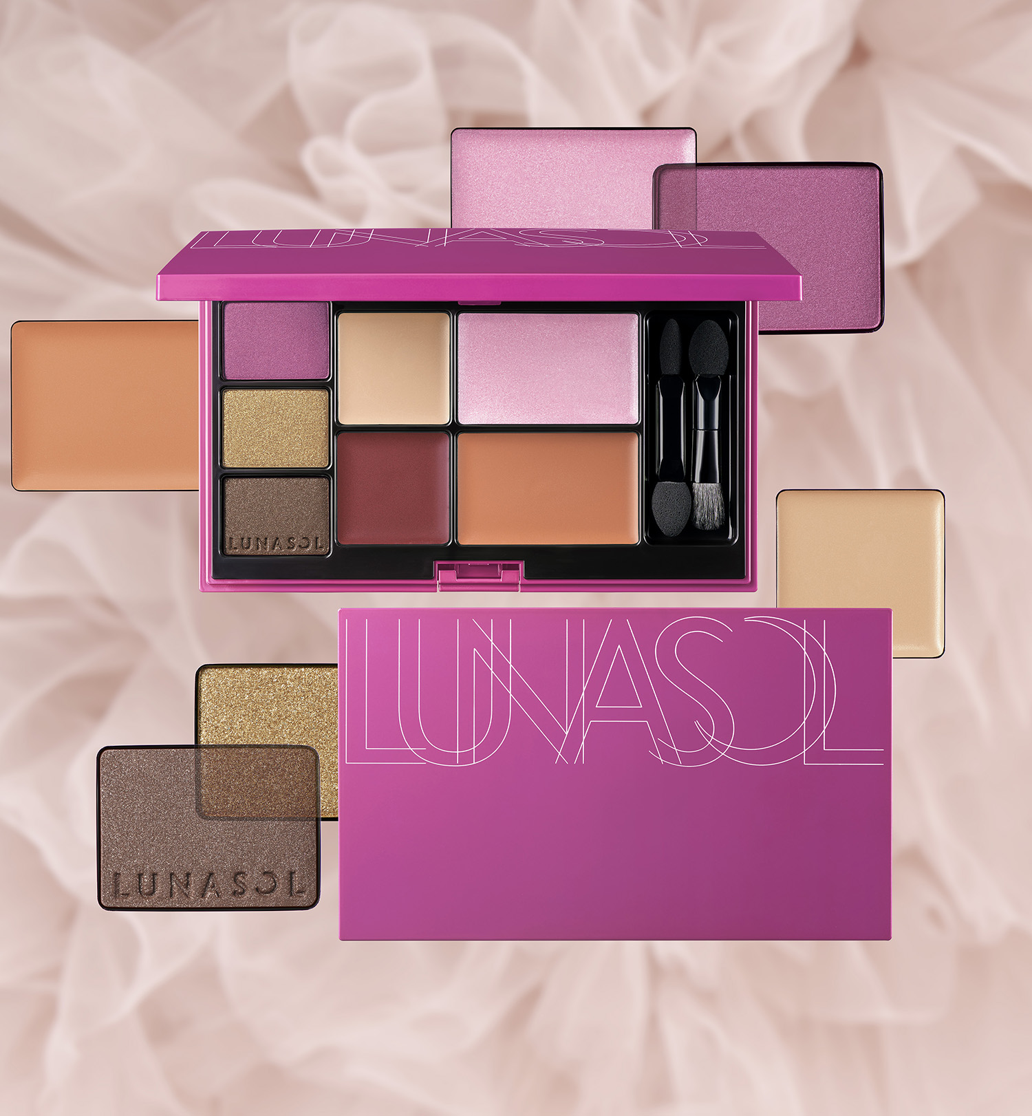 大人びたピンクとビンテージゴールドの輝き ルナソル ホリデーフェイバリット 限定発売 Emo Miu エモミュー