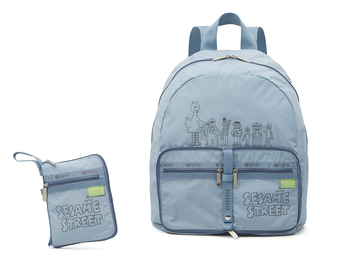 レスポートサックからセサミストリートとの初のコラボ登場！もこもこ 