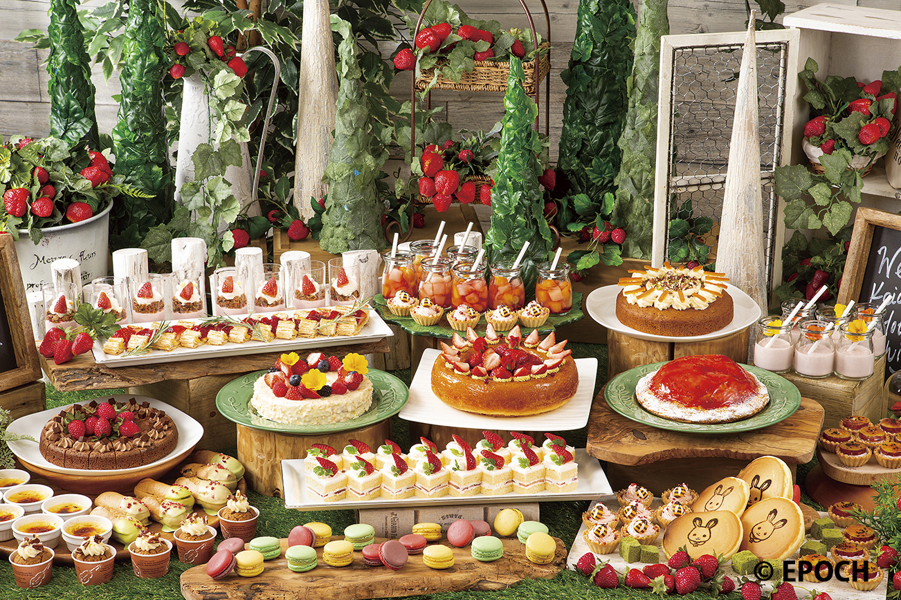 京王プラザホテル八王子「ストロベリースイーツブッフェwithシルバニア  