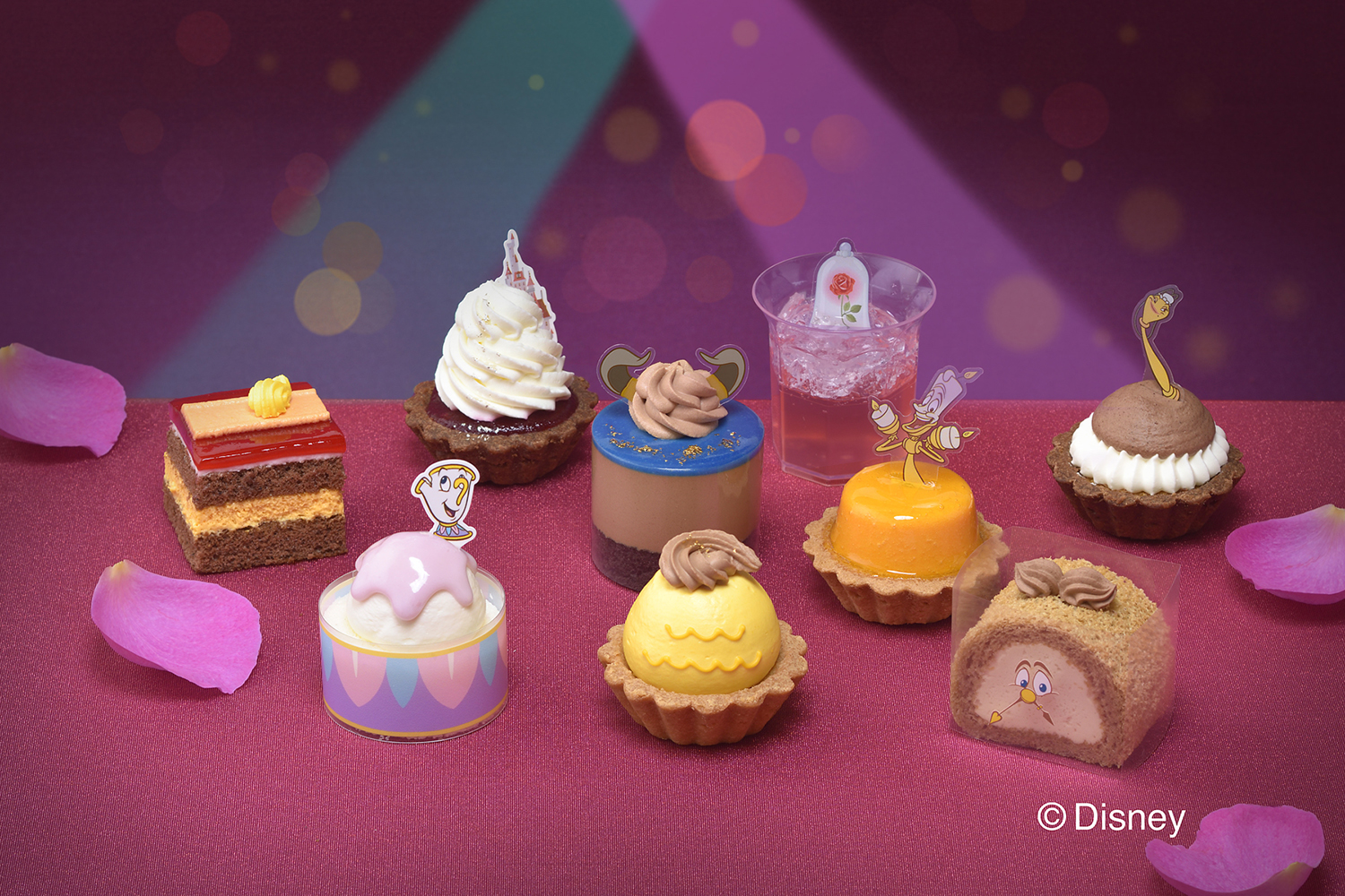 あの有名な舞踏会のシーンを9つのプチケーキに 銀座コージーコーナーにプチケーキ 美女と野獣 コレクション 登場 Emo Miu エモミュー