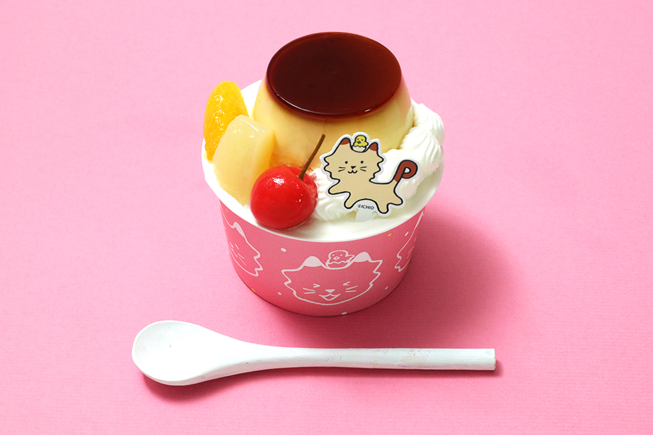 ひよこ型プリンも Pastel パステル オリジナルキャラ ぷりにゃん 1周年記念プリン発売 Emo Miu エモミュー