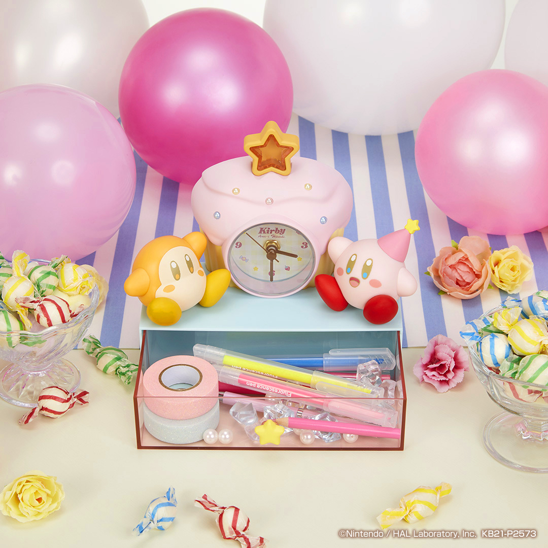 一番くじ初 時計つきチェスト に ぬいぐるみボックス も スイーツやフルーツいっぱいの 一番くじ 星のカービィ あま いひととき Emo Miu エモミュー