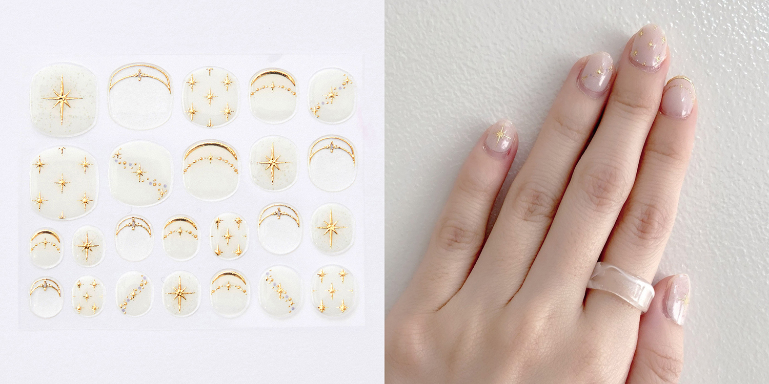 指先に魔法の輝きをプラス フェリシモ魔法部に星座や月など きらめく天体 をモチーフにしたネイルシール誕生 Emo Miu エモミュー