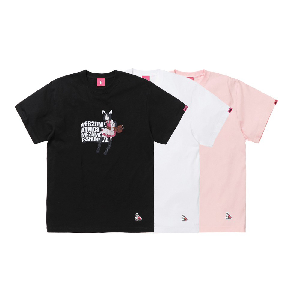 atmos pink×#FR2梅×目覚めの一瞬前”がコラボ！JUN INAGAWA描きおろしの 
