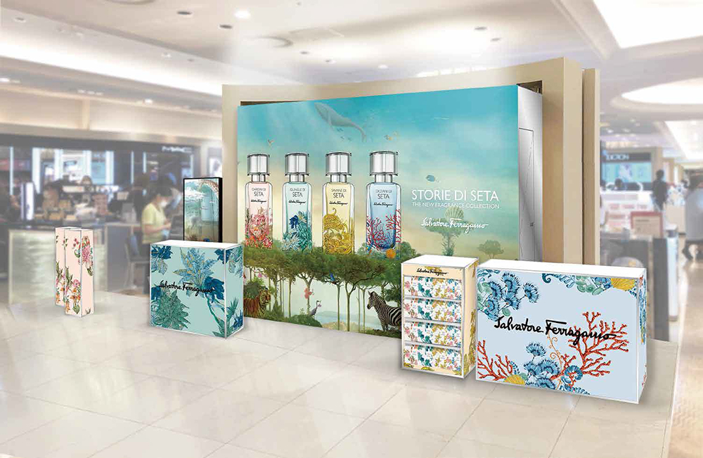 桜田通のコメントも サルヴァトーレ フェラガモ新作フレグランス ストリエ ディ セタ 阪急うめだ本店でイベント開催 Emo Miu エモミュー
