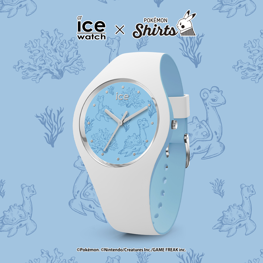 ポケモンシャツ アイスウォッチ ゲンガー ラプラス カビゴンをモチーフとしたキュートなデザイン Emo Miu エモミュー