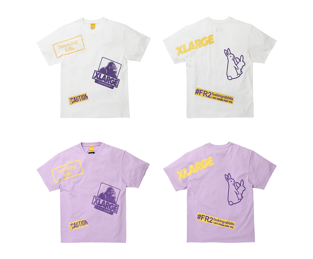 【限定品】XLARGE × FR2 Random Print Tシャツ