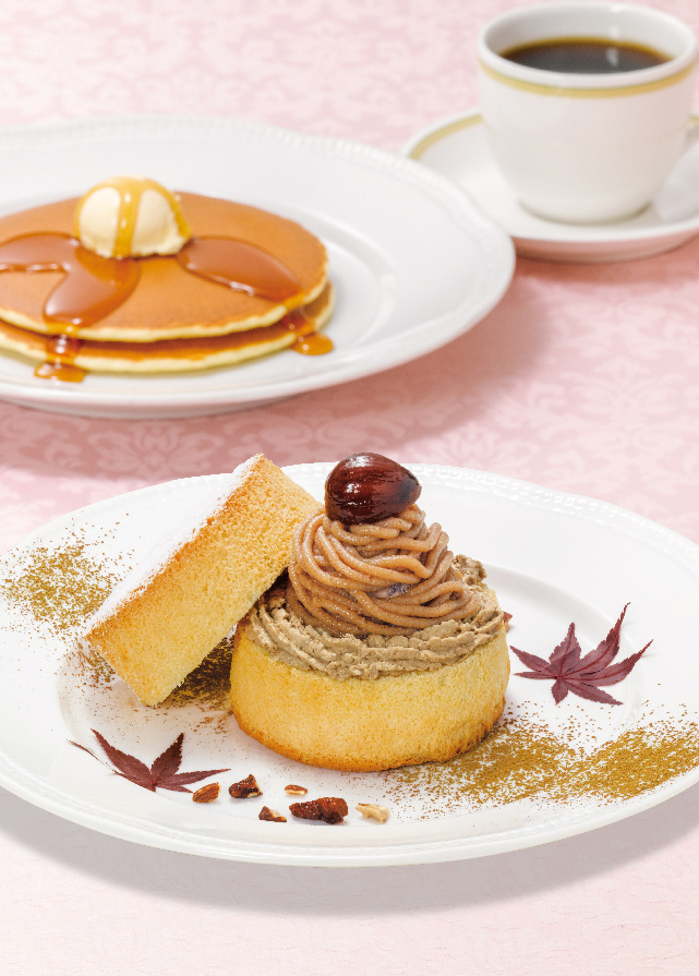 ロイヤルホスト 秋の味覚が詰まった Marron Dessert 渋皮栗とほうじ茶 開催 渋皮栗とほうじ茶を使ったパフェやケーキサンドなど Emo Miu エモミュー