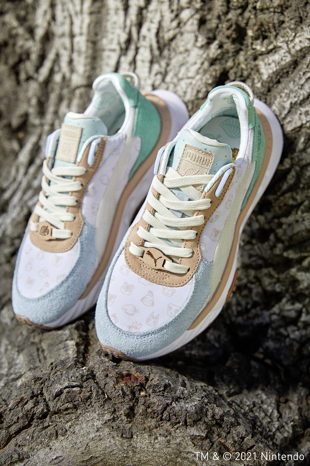 PUMA(プーマ)と「あつまれ どうぶつの森」がコラボ!? リーフロゴや島民 