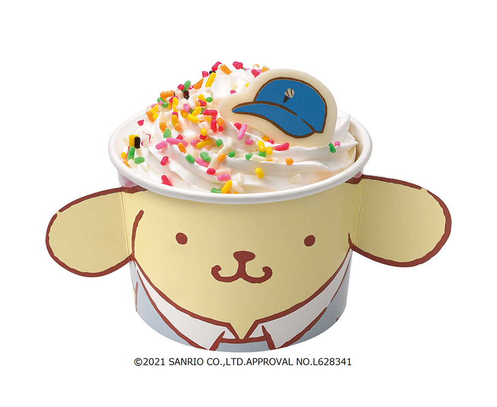 サーティワン ポムポムプリンのアイスクリームショップ 開催 まるで本物のプリンのような限定フレーバー カスタードプディング や保冷バッグ付きアイスケーキも Emo Miu エモミュー