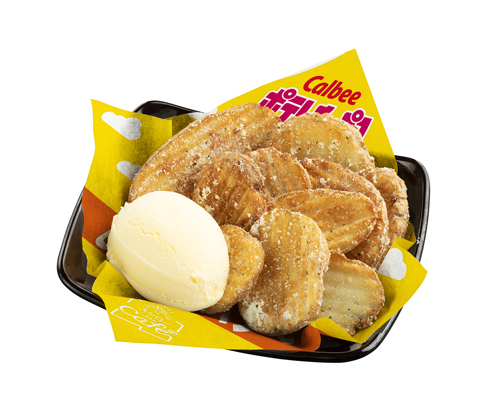 しあわせバタ 味のカタラーナアイスブリュレ カルビーポテトチップス スシロー人気no 1スイーツコラボがスシロー全店にて販売開始 Emo Miu エモミュー