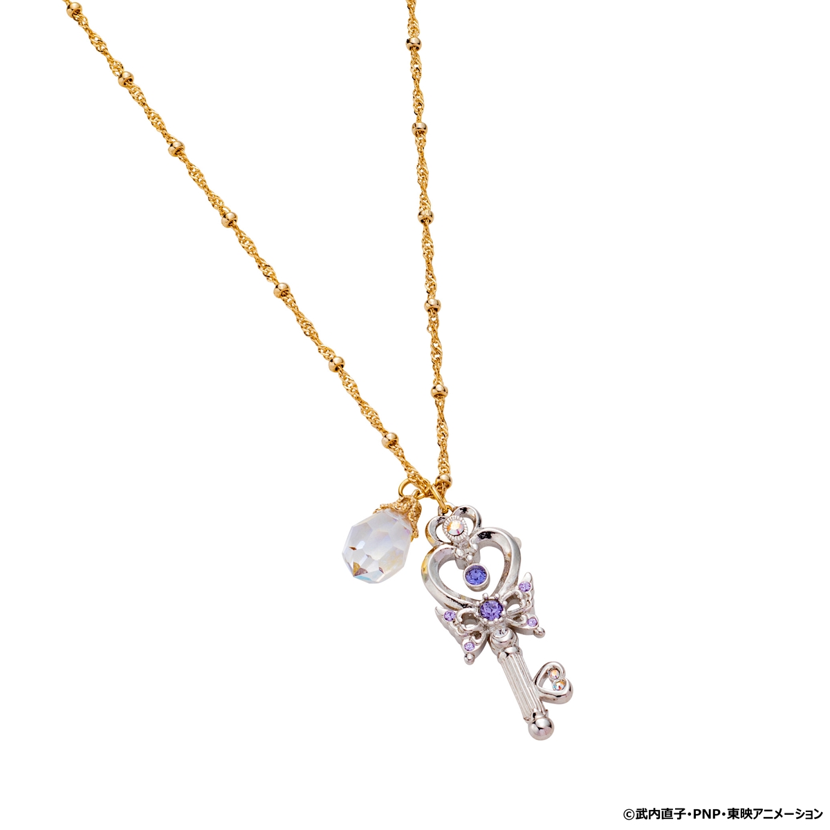 セーラームーン ANNA SUI キューティムーンロッドネックレス ブラック 