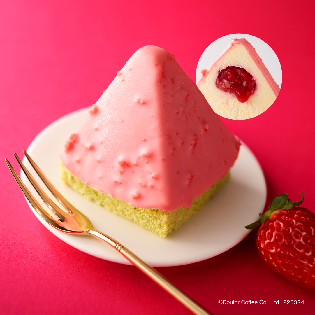 ドトールコーヒー いちご 杏仁プリンのピンクなドリンク登場 春ドトール 第2弾 いちごフェア 開催 Emo Miu エモミュー