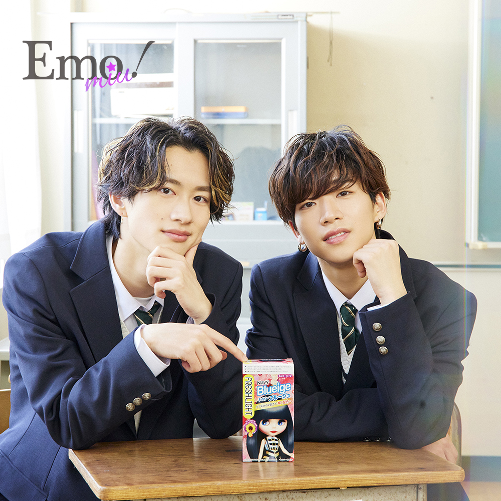 トレンドの愛されカラー 暗髪ネイビー で さりげなく垢抜け もーりーしゅーと出演 ヘアカラーブランド フレッシュライト Emo Miuスペシャルムービー公開 Emo Miu エモミュー