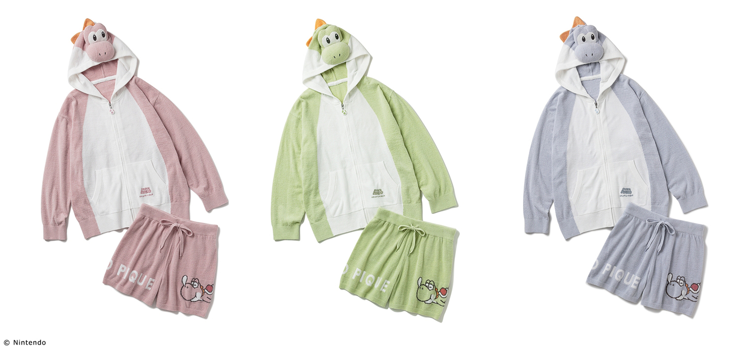 gelato pique ヨッシー gelato pique(ジェラート ピケ)、\u201cスーパーマリオ\u201dコレクション第2弾は