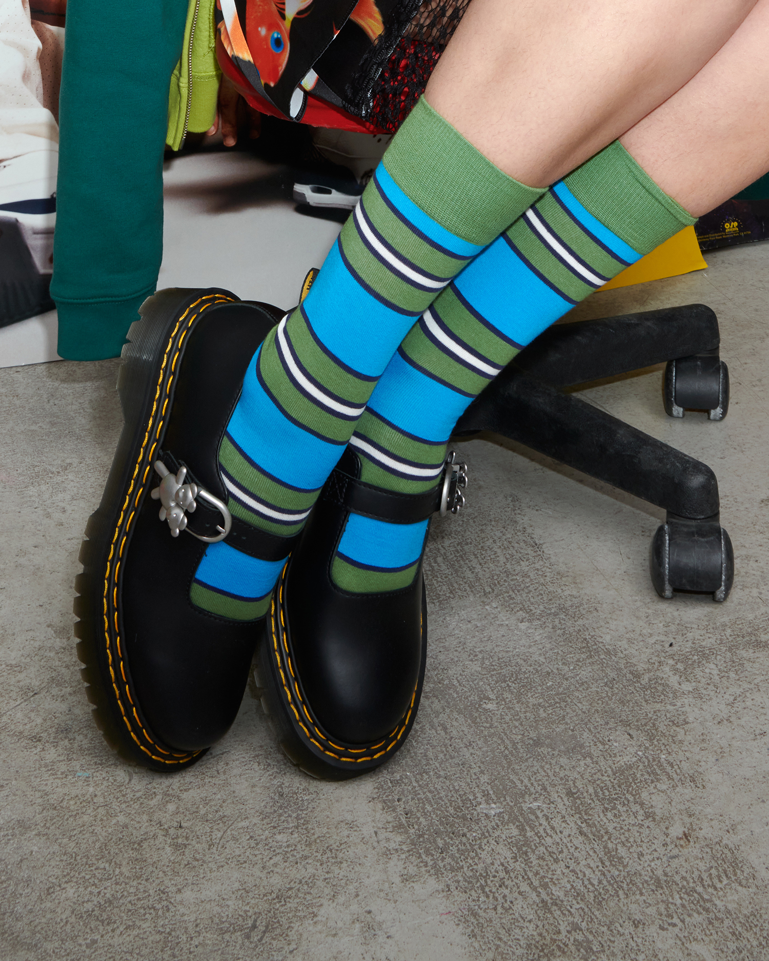 DR. MARTENS HEAVEN BY MARC JACOBコラボシューズ - ローファー/革靴