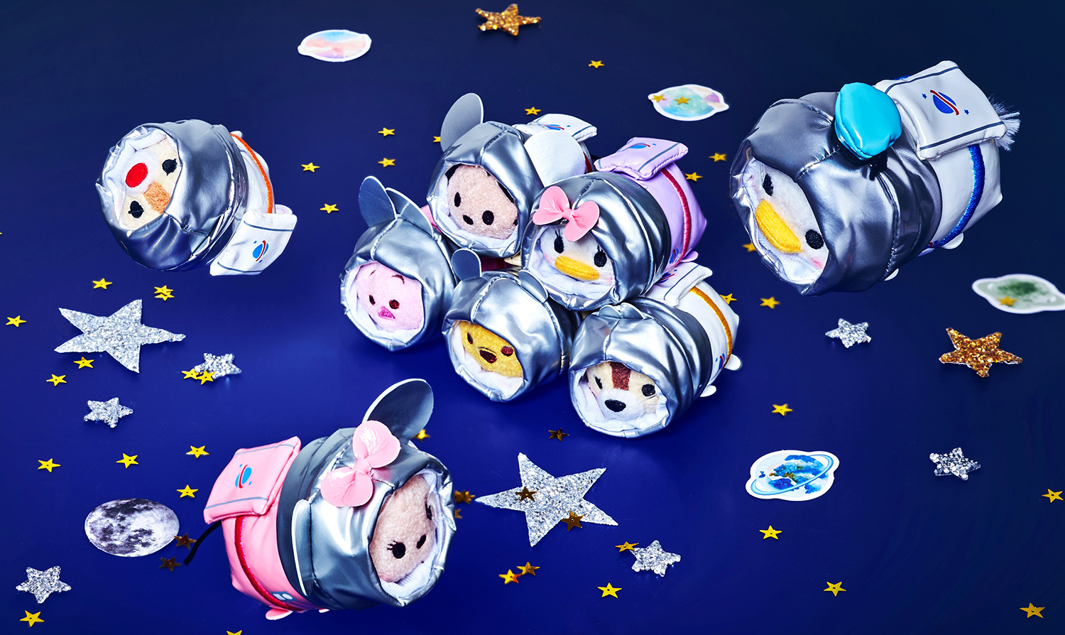 ショップディズニー 2周年フェスティバル」JAXAの画像を取り入れた  