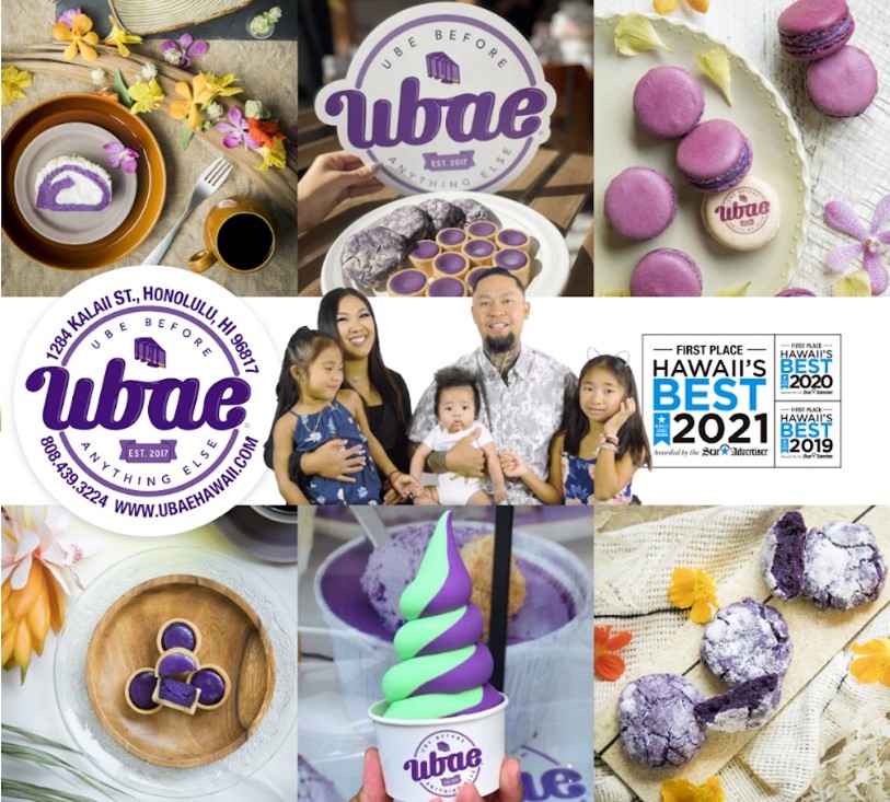 全日完売するほどの人気ハワイスイーツ「UBAE(ウベ)」を使った「ウベ・ソフトクリーム」が日本初上陸!紫山芋とハーブのハーモニーがたまらない♪ ...