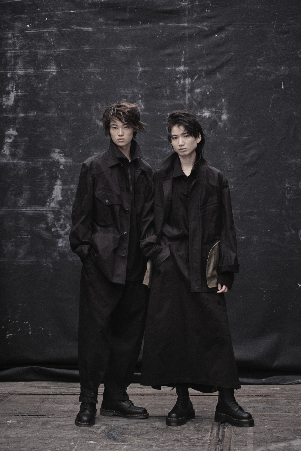 trend_ACE【極美品】Y's Yohji Yamamotoシングルトレンチコート 黒 モード