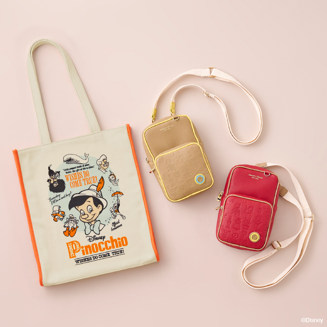 Disney『ピノキオ』×Samantha Thavasa(サマンサタバサ)＆Petit Choice 