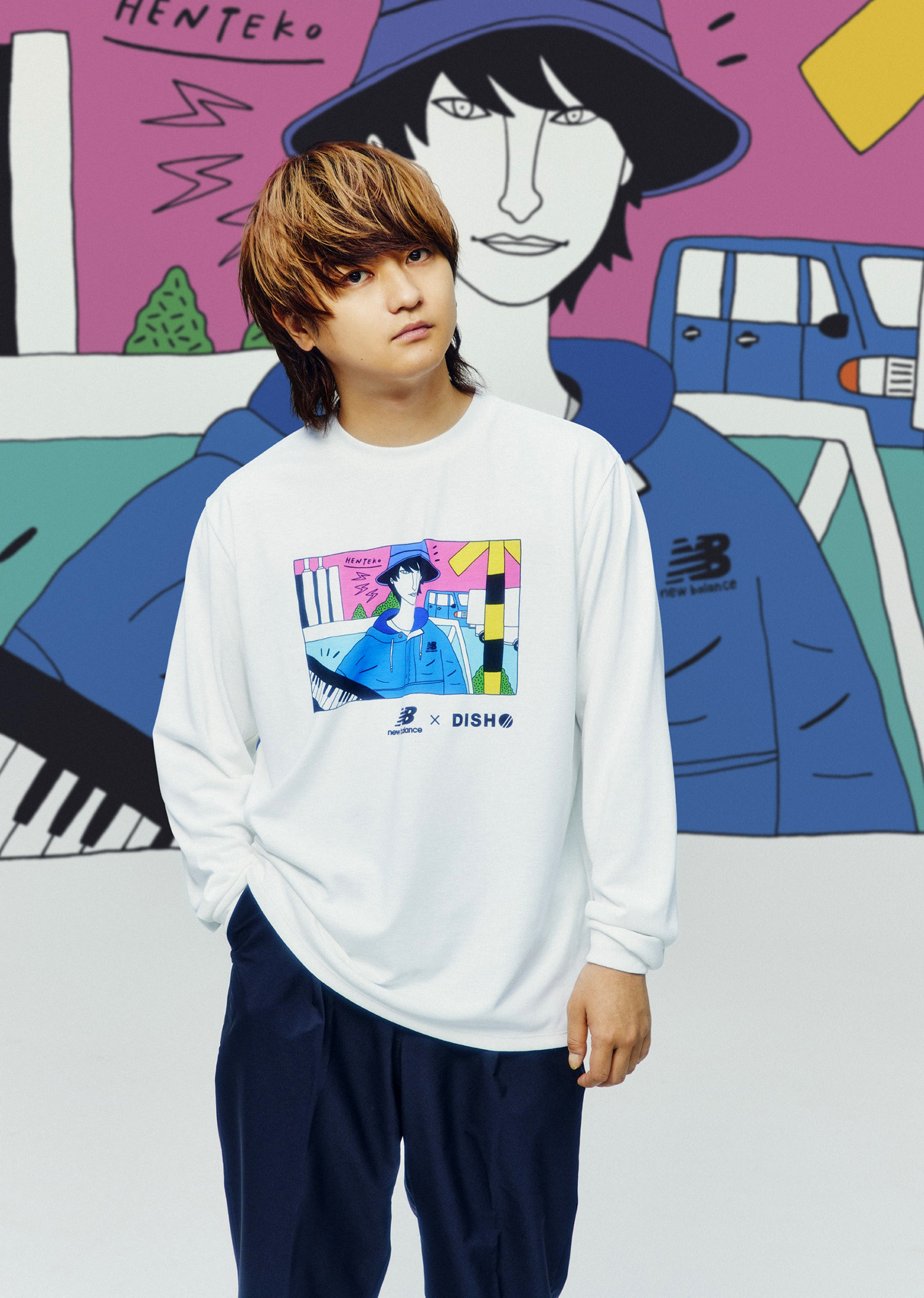 DISH//とコラボしたニューバランスグラフィックTシャツ「9BOX」第2弾 