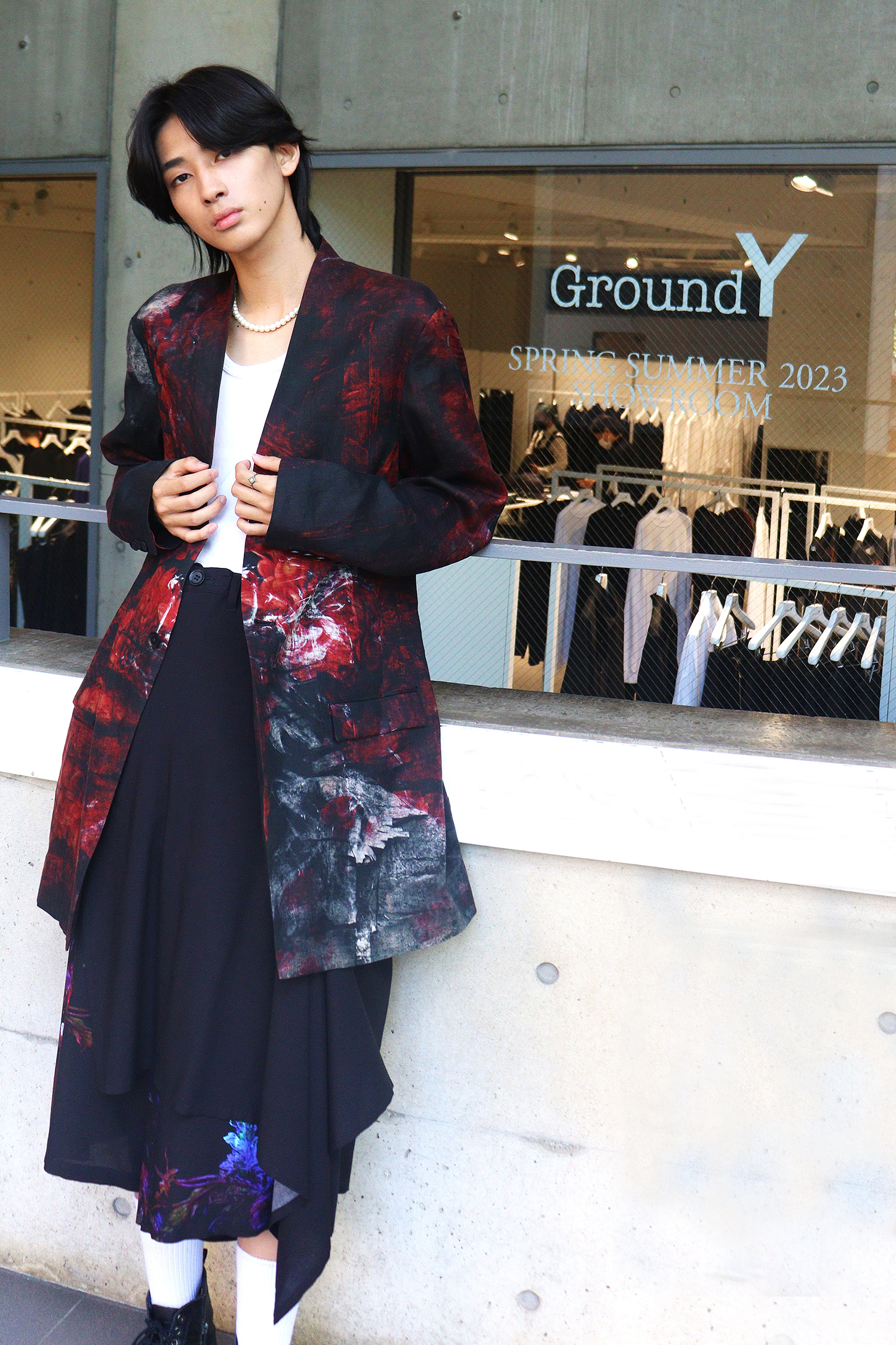 Ground Y(グラウンド ワイ)「2023 Spring／Summer Exhibition -百花  