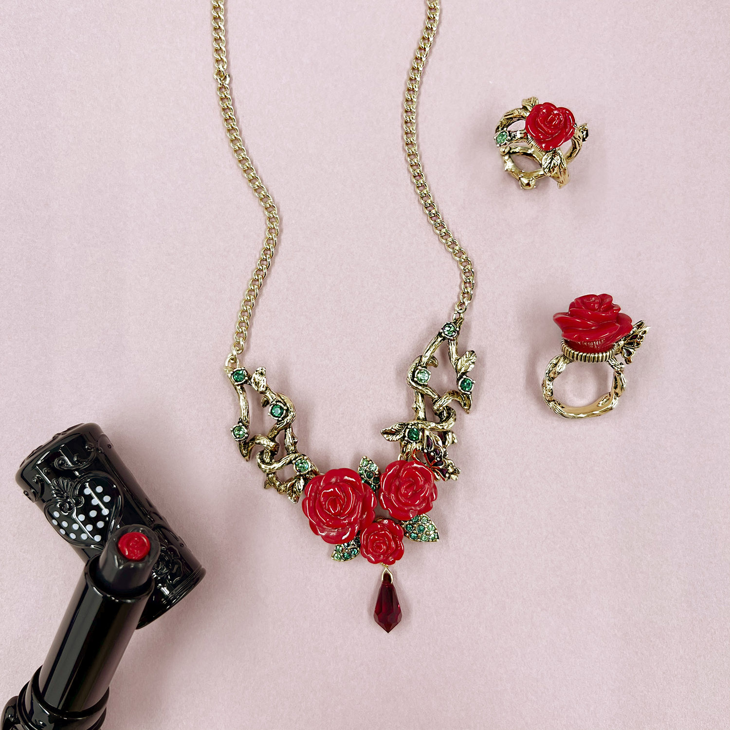 ANNA SUI(アナ スイ)、薔薇をモチーフにした新作アクセサリー発売 