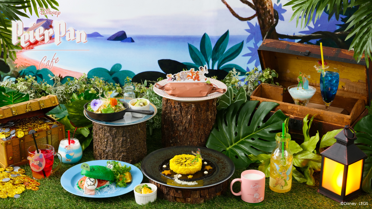 ディズニー ピーター・パン」OH MY CAFE、東京・大阪・名古屋にて期間 