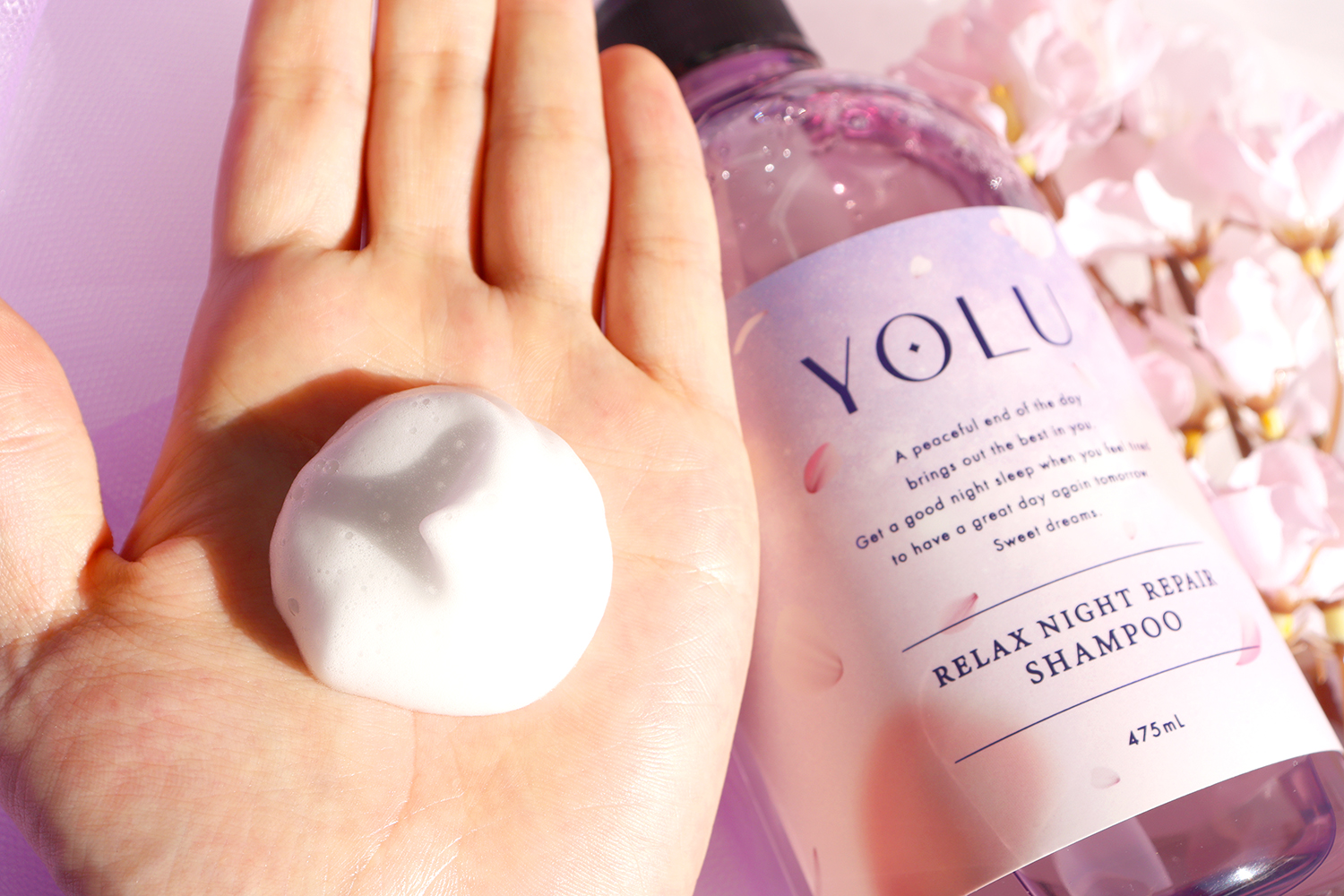 Yolu ヨル 初の夜桜シャンプー サクラナイトリペアシリーズ 誕生 サクラ チュベローズの香り サクラ マグノリアの香りの2種類展開 Emo Miu エモミュー