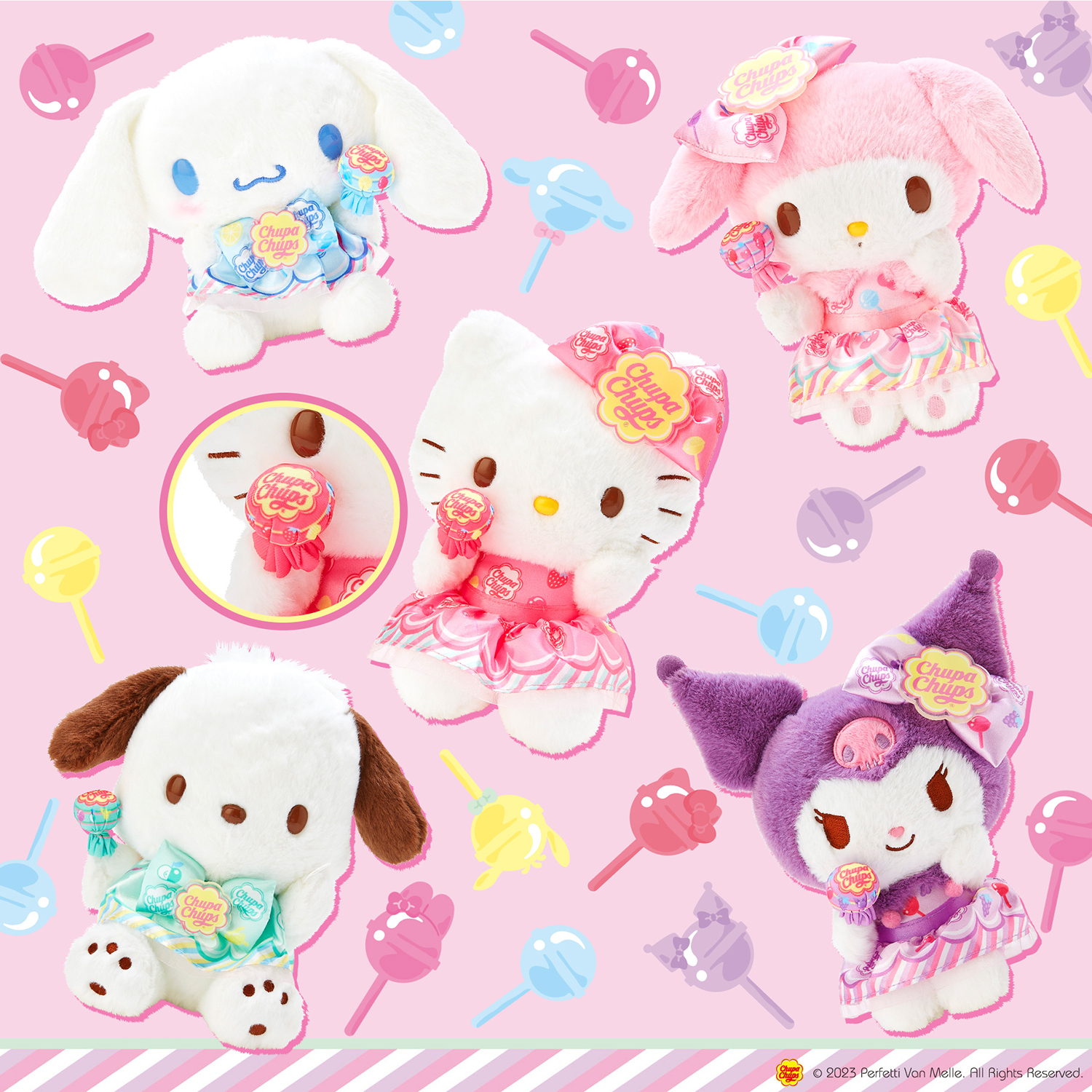 チュッパチャプス×サンリオキャラクターズ！シナモロールやポチャッコ 