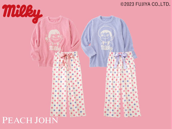 ピーチ・ジョンから「ミルキーコレクション」を発売！ミルキーの包み紙 