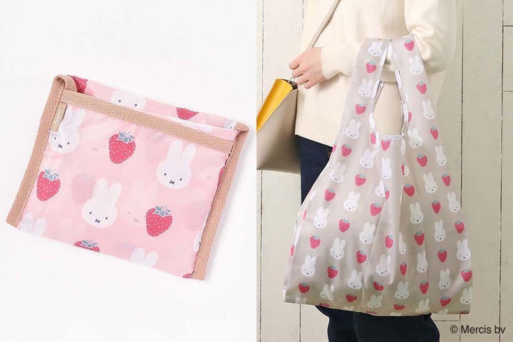 再販決定ミッフィー×いちごのキュートな組み合わせ!いちご型巾着や 再販決定ミッフィー×いちごのキュートな組み合わせ!いちご型巾着や