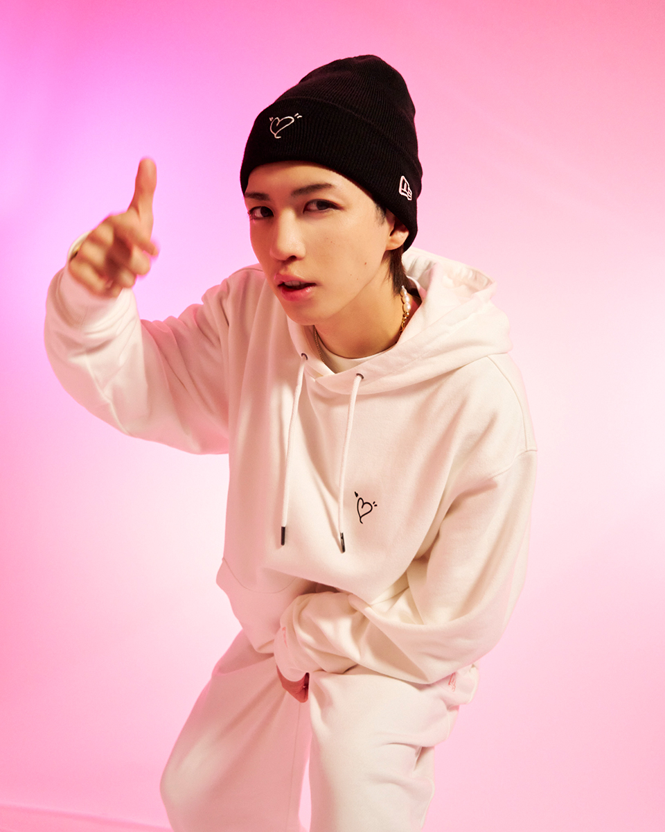 岩橋玄樹×New Era(ニューエラ)コラボ！サインに添える手書きハート  