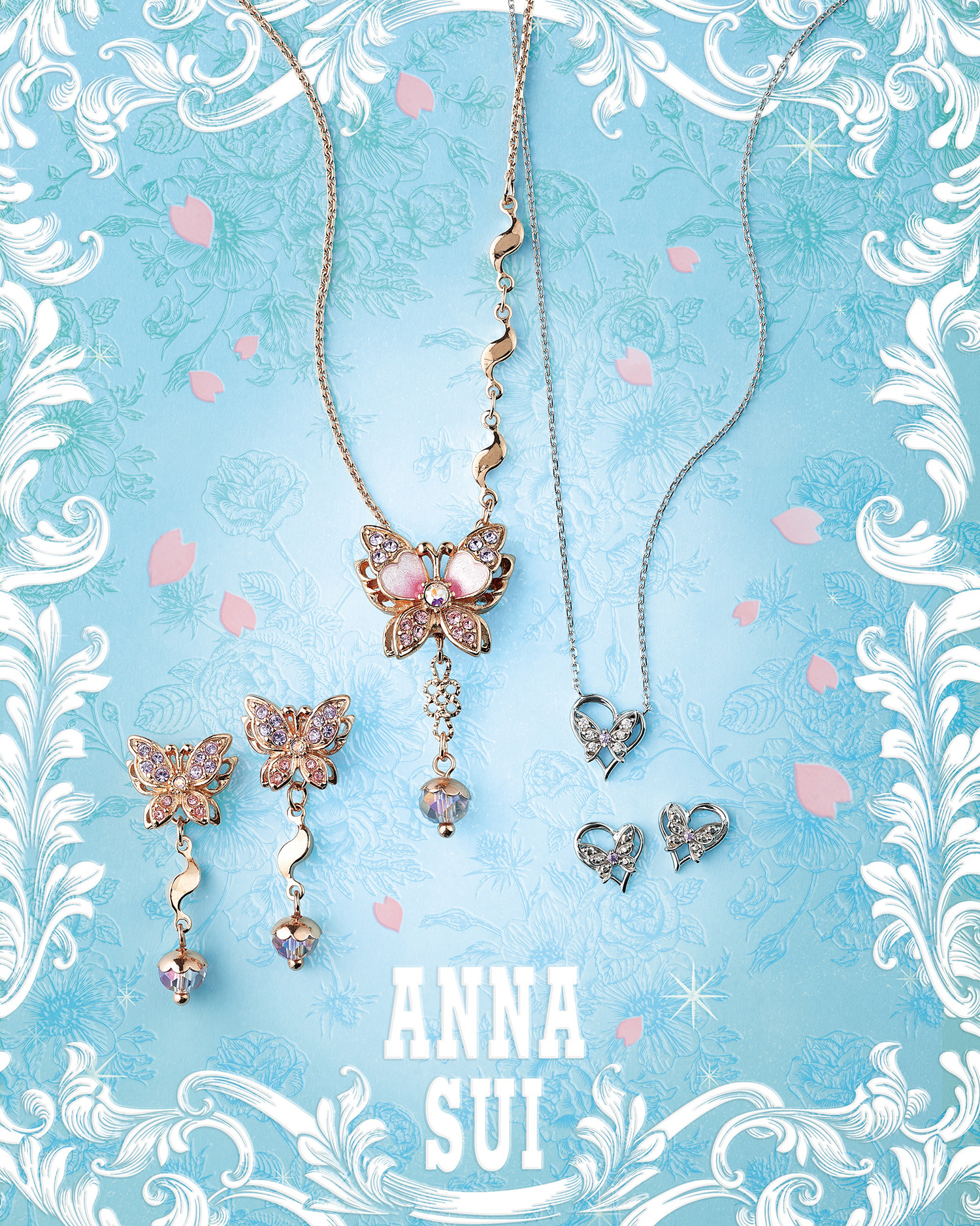 ANNA SUI(アナ スイ)、幸運を運ぶ“蝶”をモチーフにした新作 ...