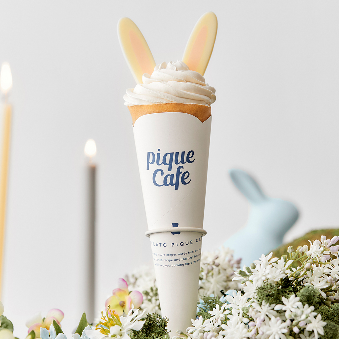 gelato pique cafe(ジェラート ピケ カフェ)に、限定ウサギスイーツが 