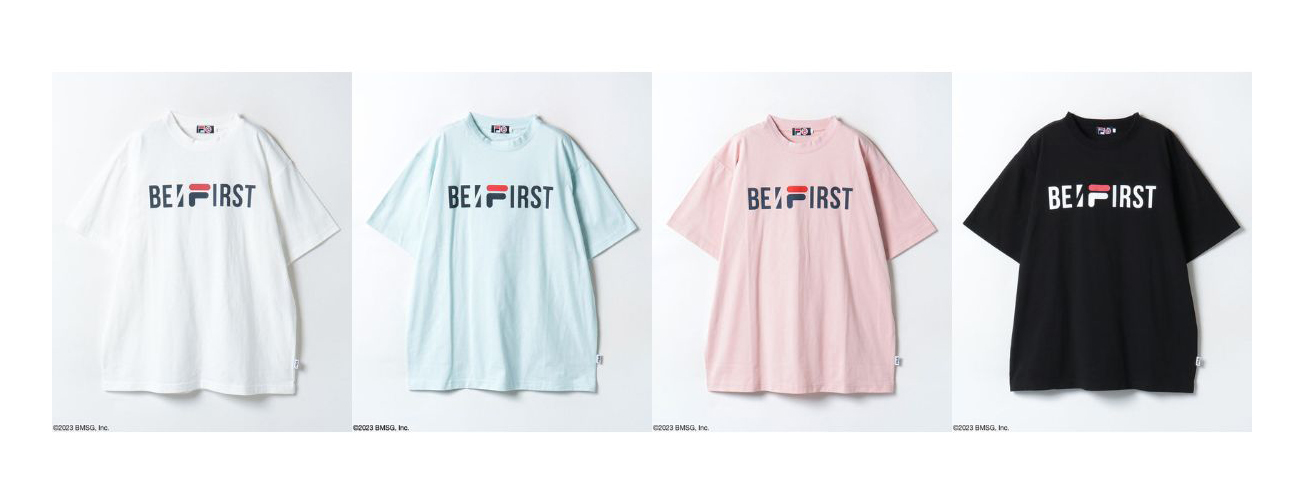 FILA×BE:FIRST(ビーファースト)コラボアイテム第2弾販売！キュートなT 