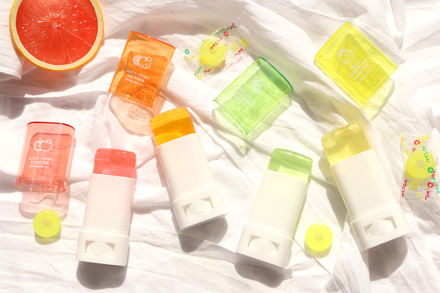 パインアメがUVスティックに！人気の「アピュー ジューシーパン UV  