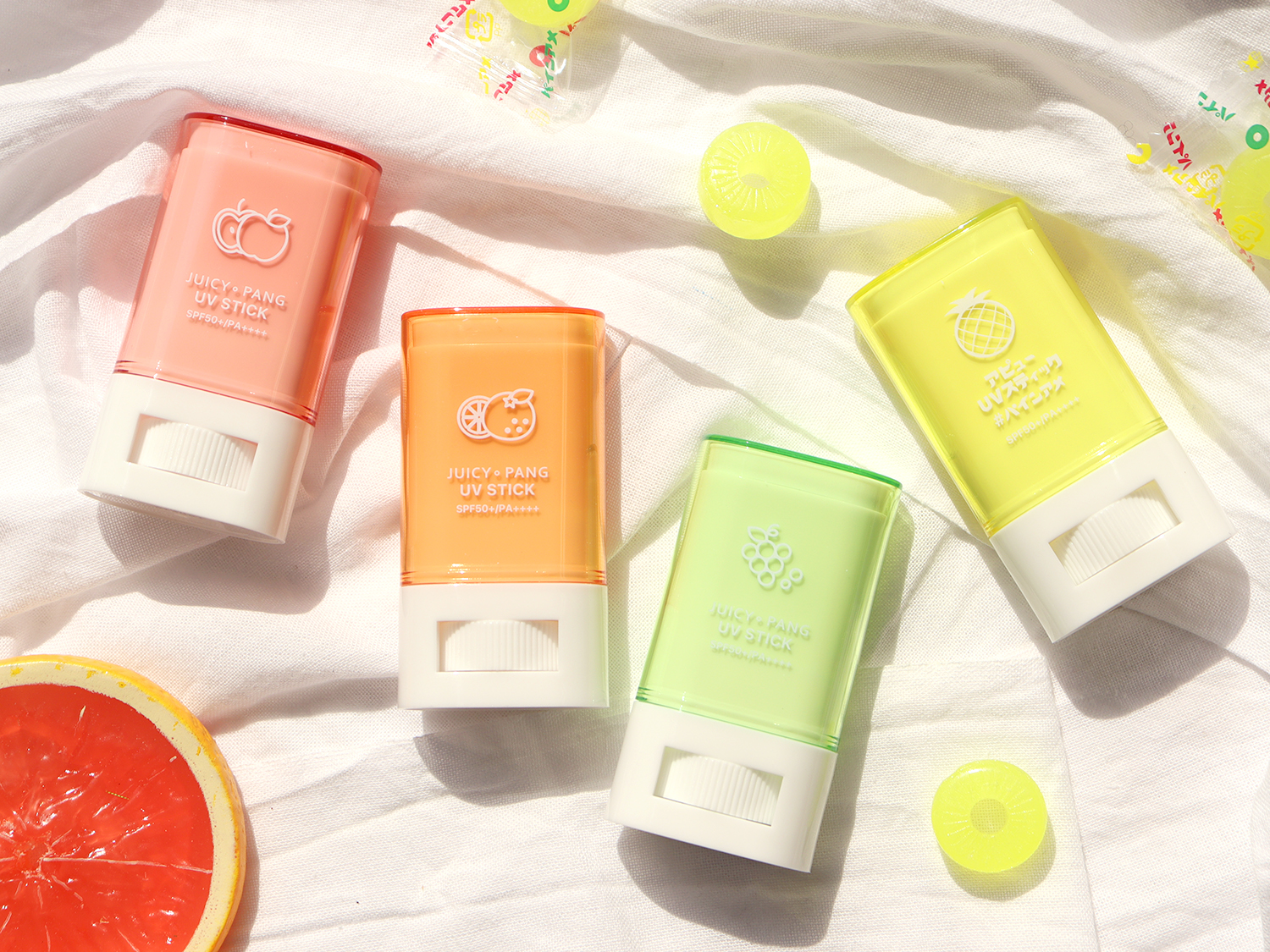 パインアメがUVスティックに！人気の「アピュー ジューシーパン UV  