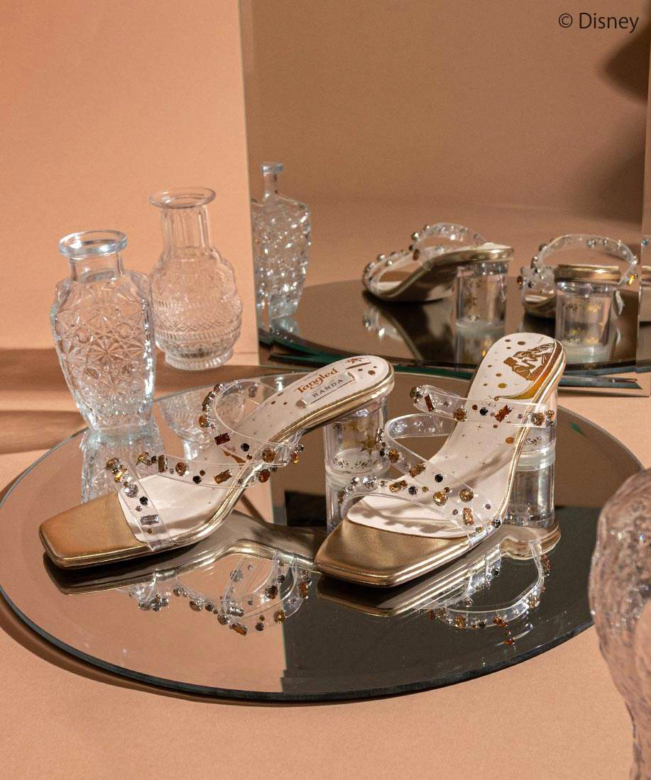 贅沢にフラワーパーツやパールをサンダルにON！RANDA(ランダ)『塔の上  